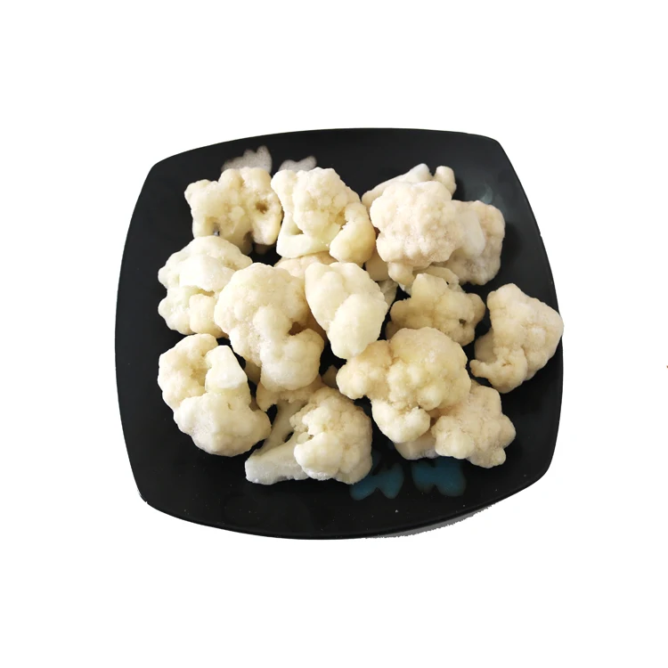 Wholesale high quality frozen bulk white cauliflower iqf frozen cauliflower cut