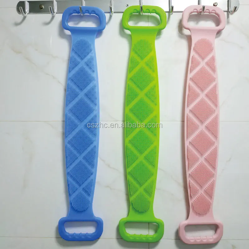 Силиконовая Мочалка для мужчин и женщин, мощный спонж для удаления грязи и пыли, волшебное устройство, щетка для отшелушивания и отшелушивания на спине