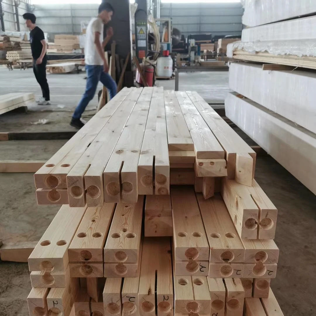 Building Material Wooden Log glued Laminated Timber Beams (1600130355658)