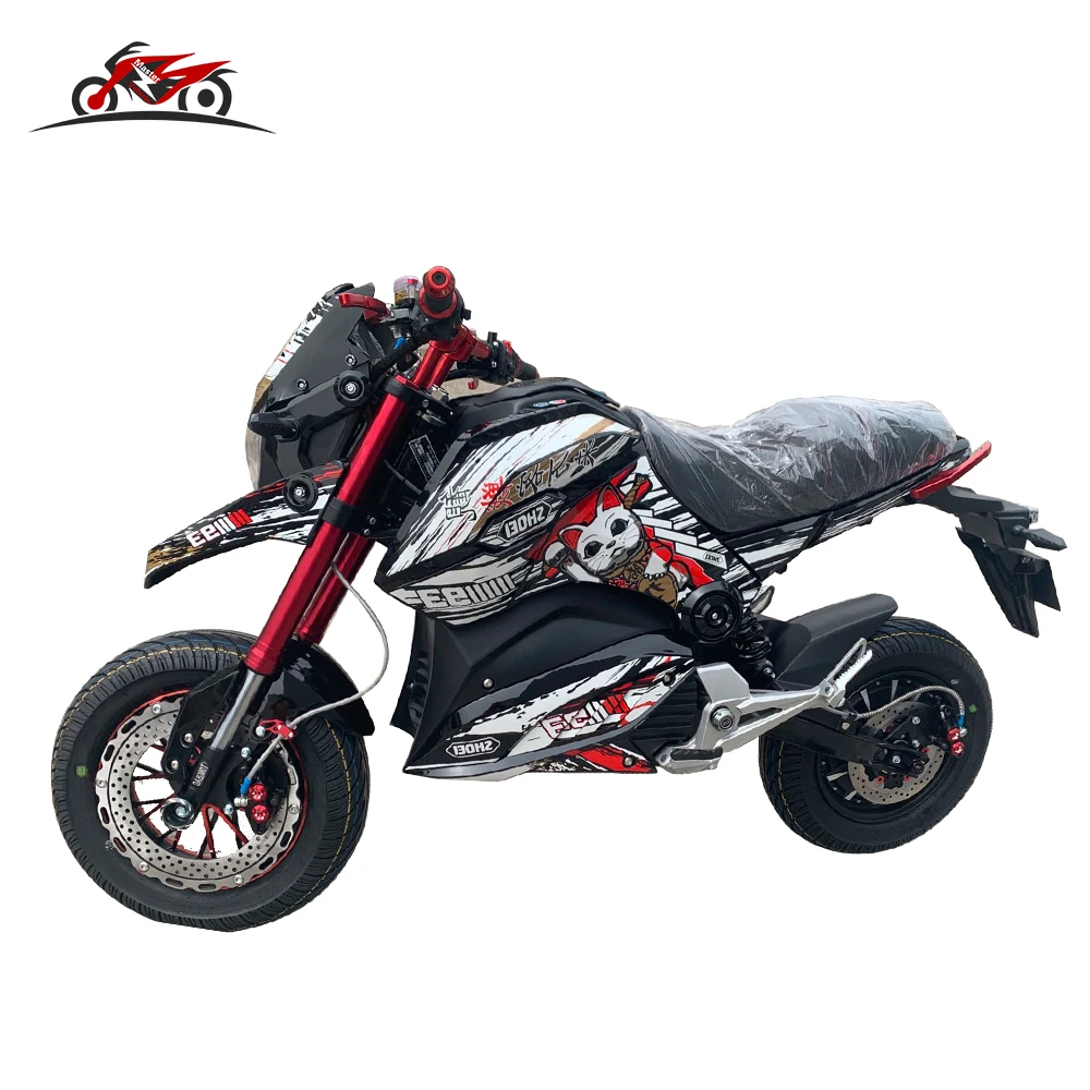 48V to 72 V 2000w to 3000w Electric Motorcycle for Adults