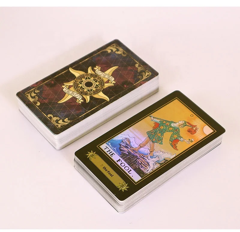 Tarot card A.E.Whaite tarot card with guidebook  full color high quality customised  tarot cards