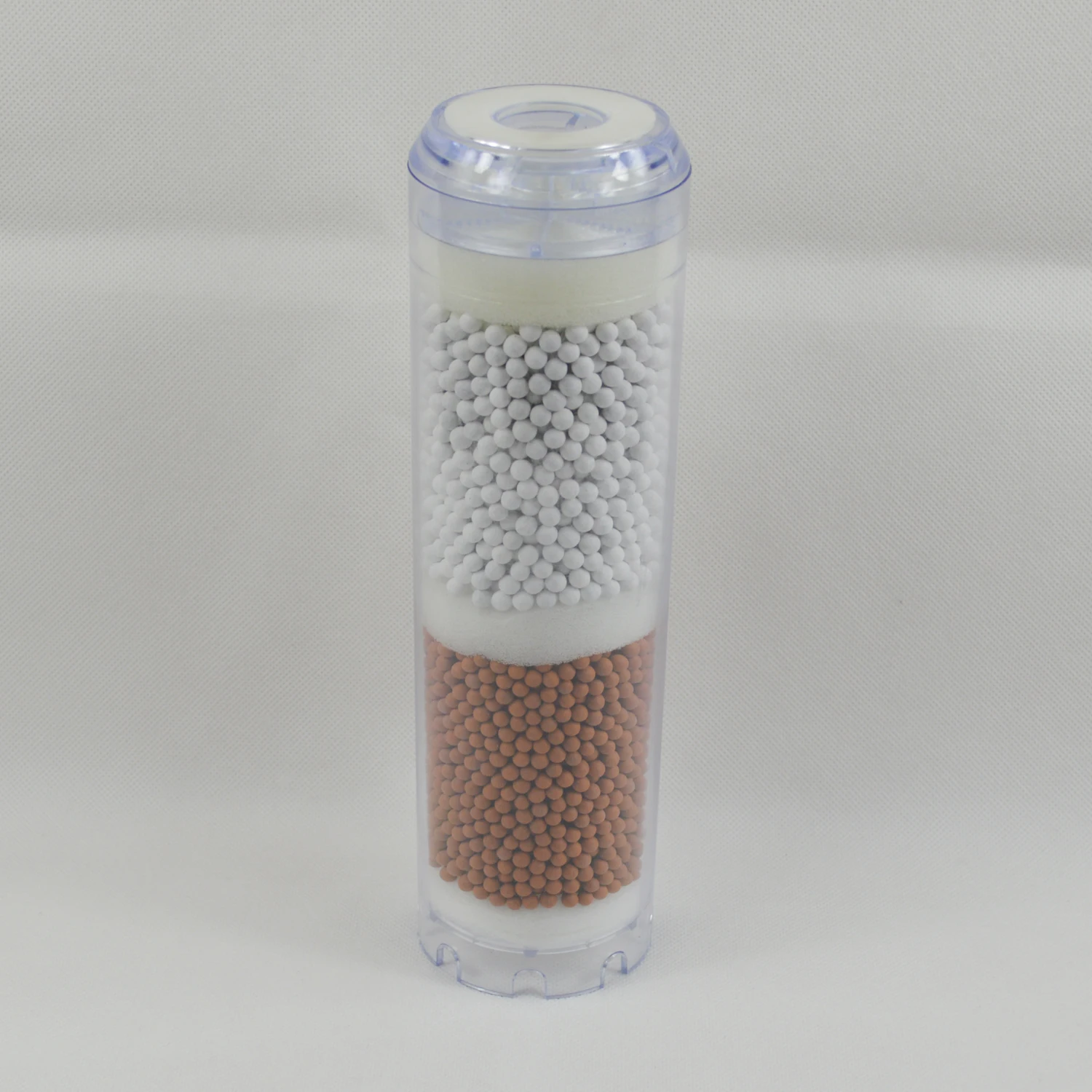 Refillable Water Filter Cartridge 10-Inch Transparent Remineralization&infrared ball Filters for ro systems
