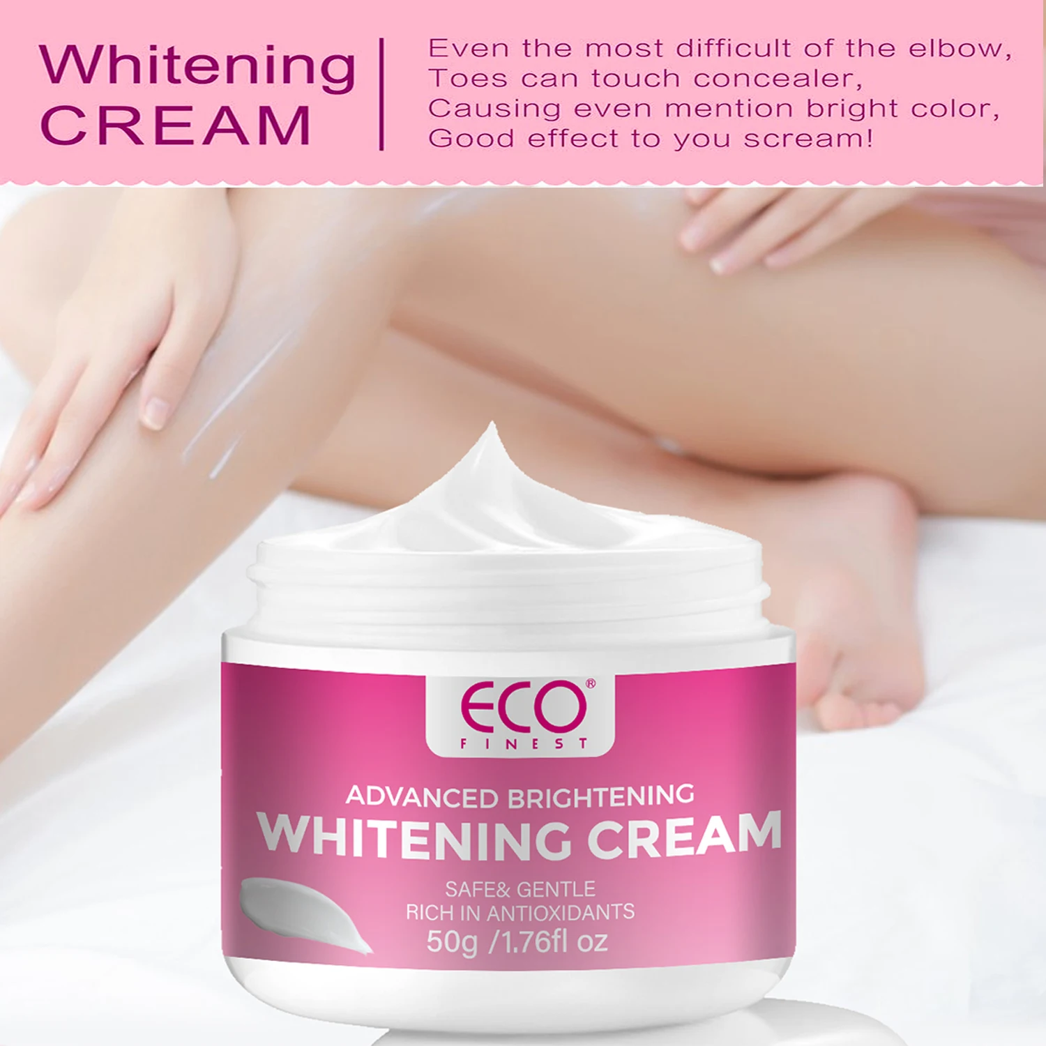 Organic Brightening Skin Dark Spot Remover Whitening Cream for Body, Face -281364