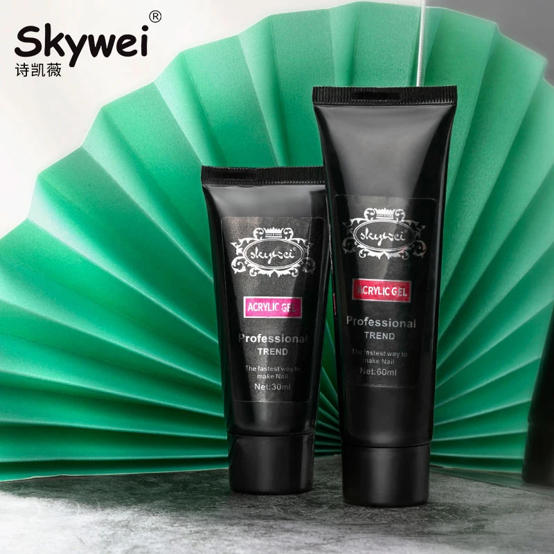 Skywei easy nails extension soak off  Private label nail product Building Gel Prolong Gel