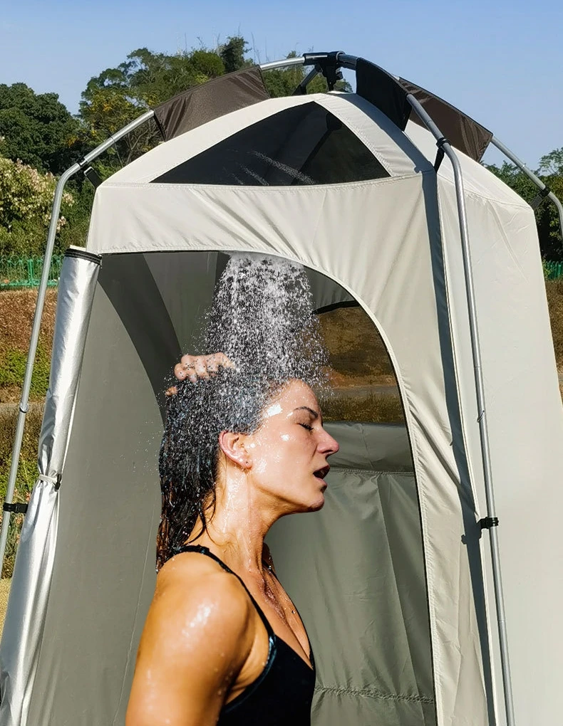 Outdoor camping bath tent Shower beach beach bath artifact portable toilet model changing fishing tent