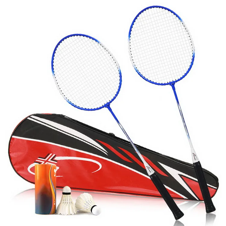 Hot Sale Low Price Carbon Fiber Badminton Rackets set