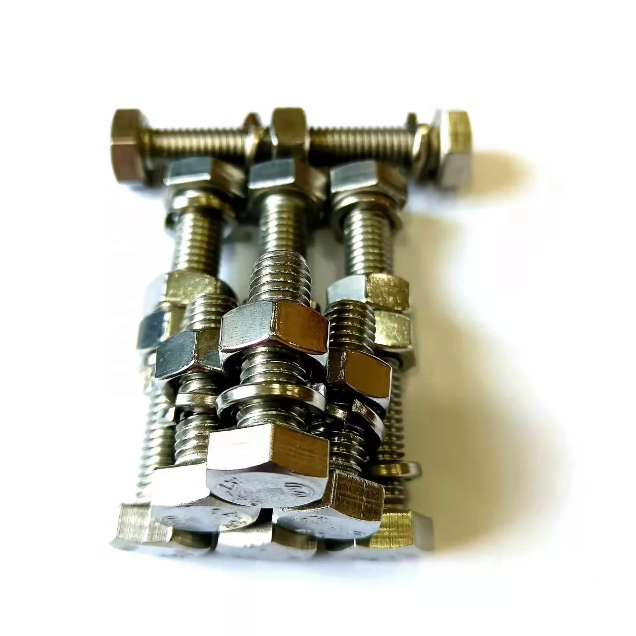 Hex Bolt Stud Bolt DIN933 Hex Nut DIN934 M6 M8 M10 M12 M14 M16 M18 M20