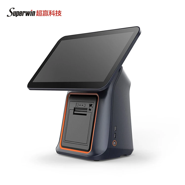 electronic cash register po android terminal cash register drawer android pda printer po food payment kiosk po cash register