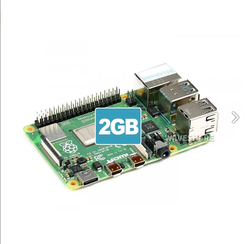 Raspberry Pi 4 generation Raspberry Pi 4B 2GB/4GB/8GB dual-band WIFI Blue-tooth 5.0 dual display output Made in UK In stock