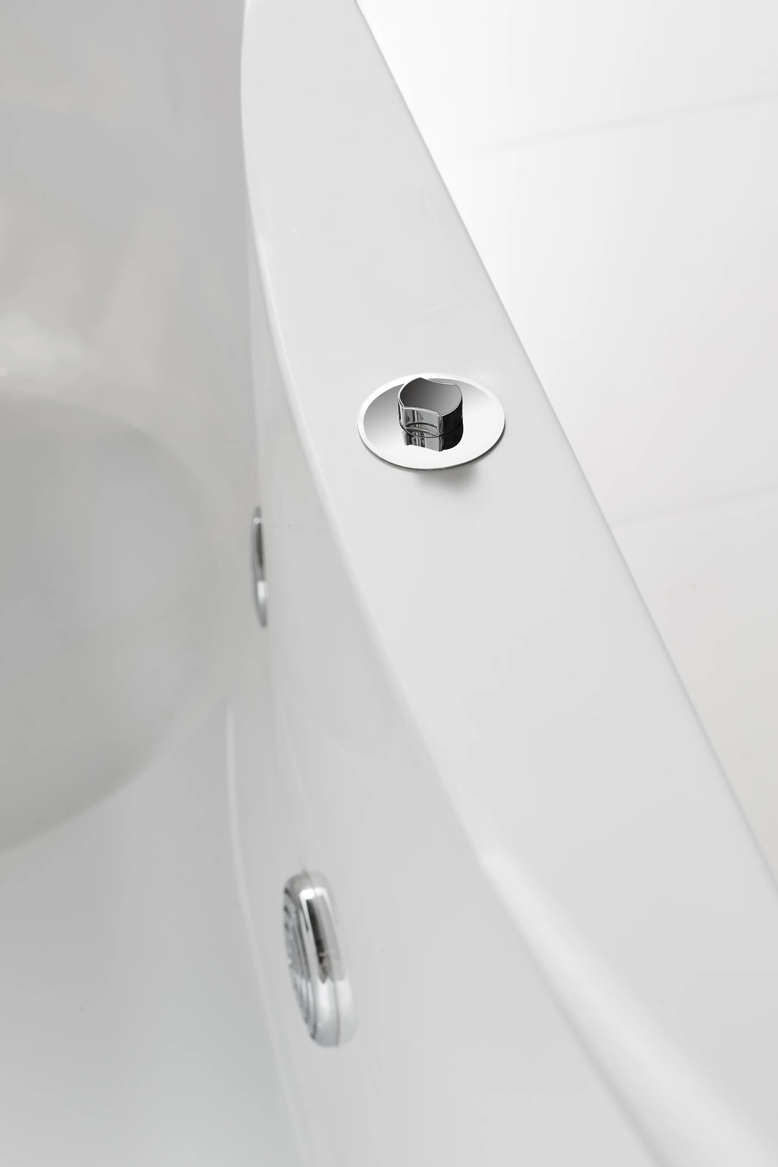 MEXDA 1 Person Classical Massage Bathtub Freestanding Soaking Tub Indoor Whirlpool Bathtub WS-EC011