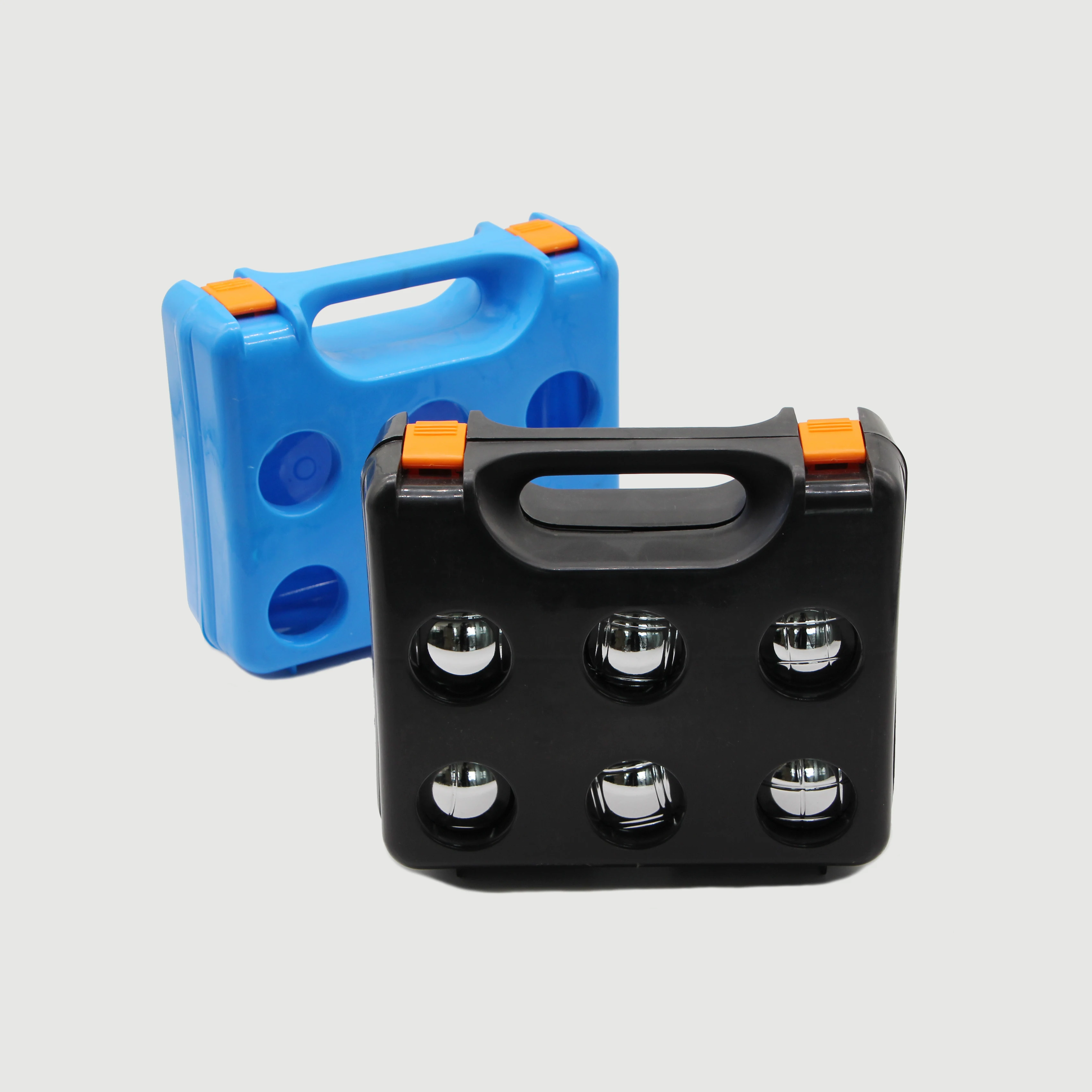 6 balls metal bocce ball set garden set