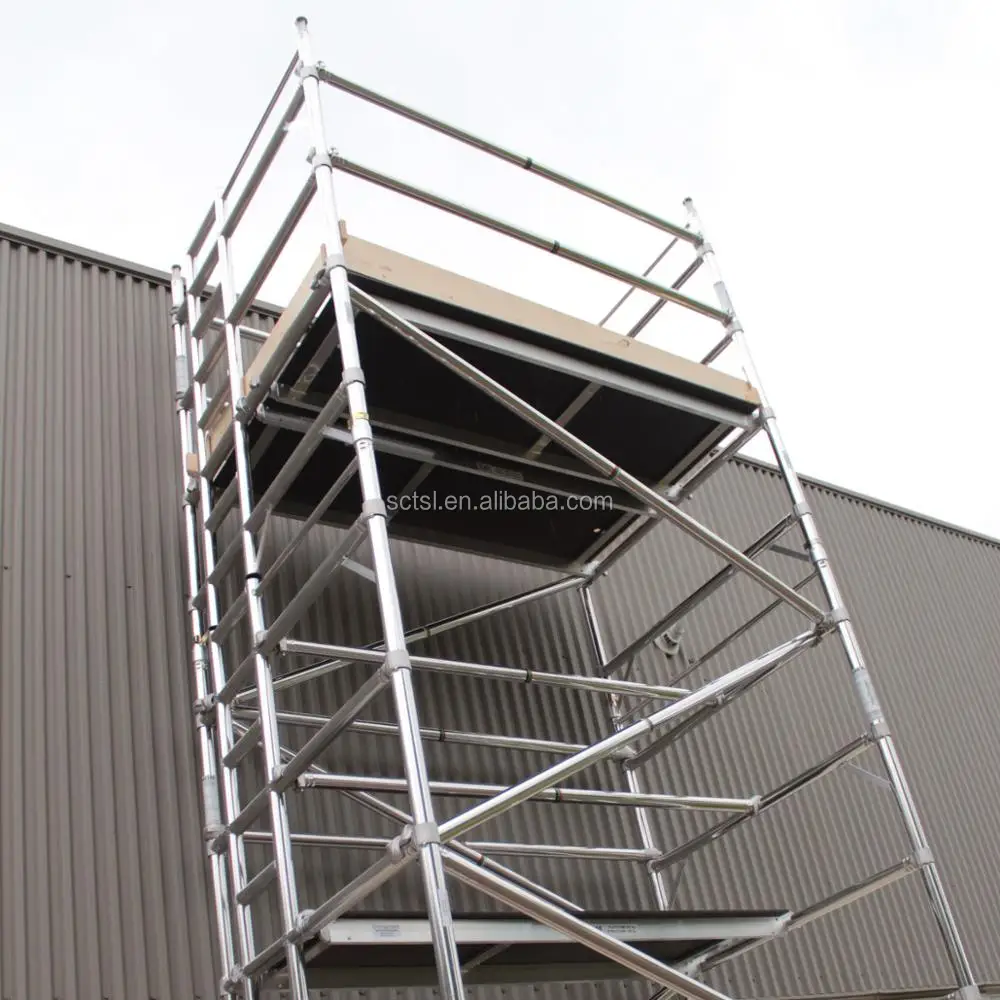 aluminum scaffolding in philippines vertical ladders tower 6m 15m movable aluminum tower scaffold andamio de aluminio