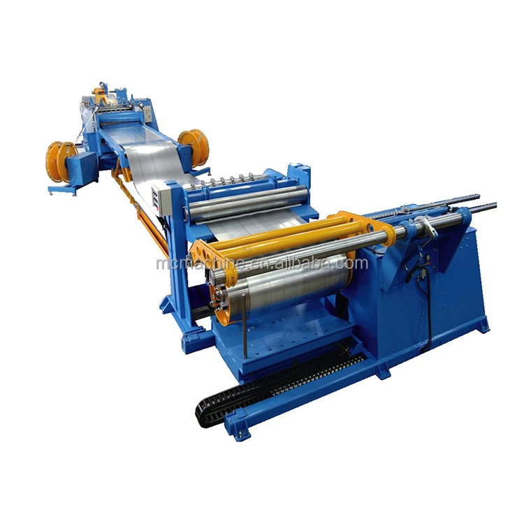 Reliable And Safe Operation Mingcheng Slitting Machine For Steel Electrode Coil Slitting Line Vs Load Cable Coiler