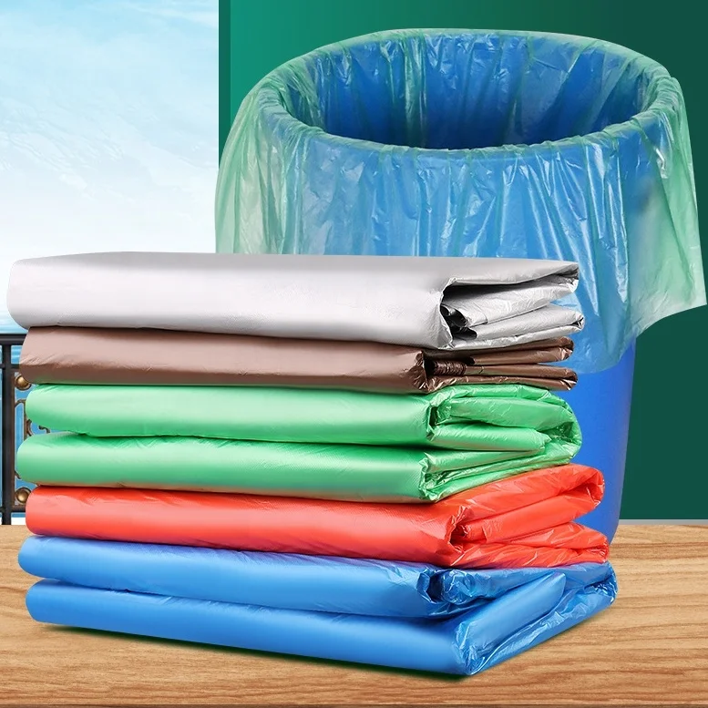 Wholesale Customizable Heavy Duty Compostable Trash Bags PBAT & PLA PE Custom Logo Packaging