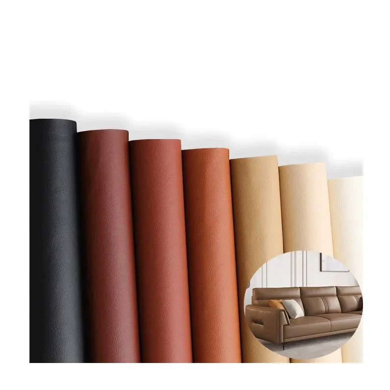 Waterproof PVC Artificial Leather PU Synthetic Faux Leather Fabric for Bag Sofa Car Chair Shoes Gloves Car Seat from Factory
