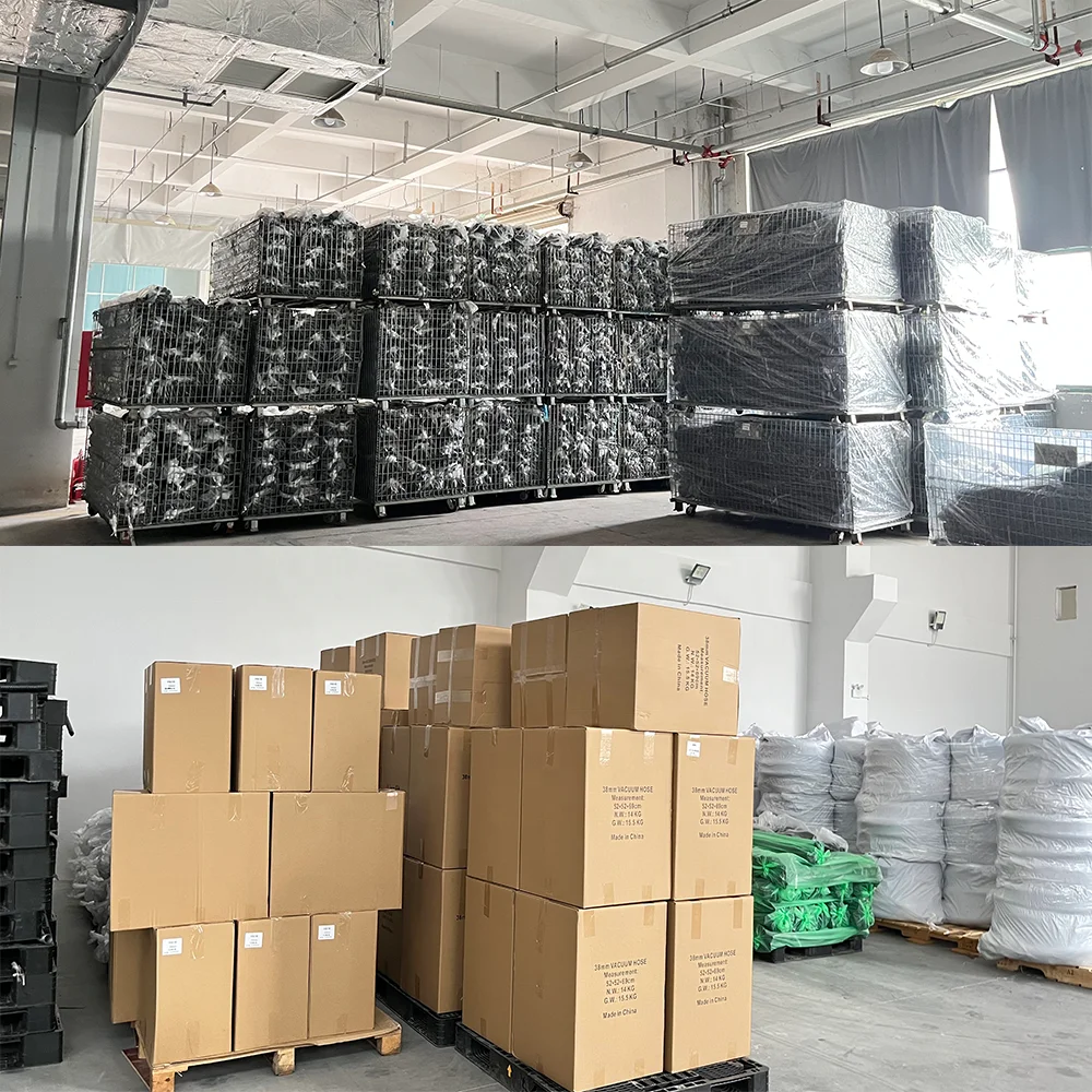 Vacuum Cleaner Hose EVA/PE/PP Customized Flexible Extension Corrugated Vacuum Cleaner Hose