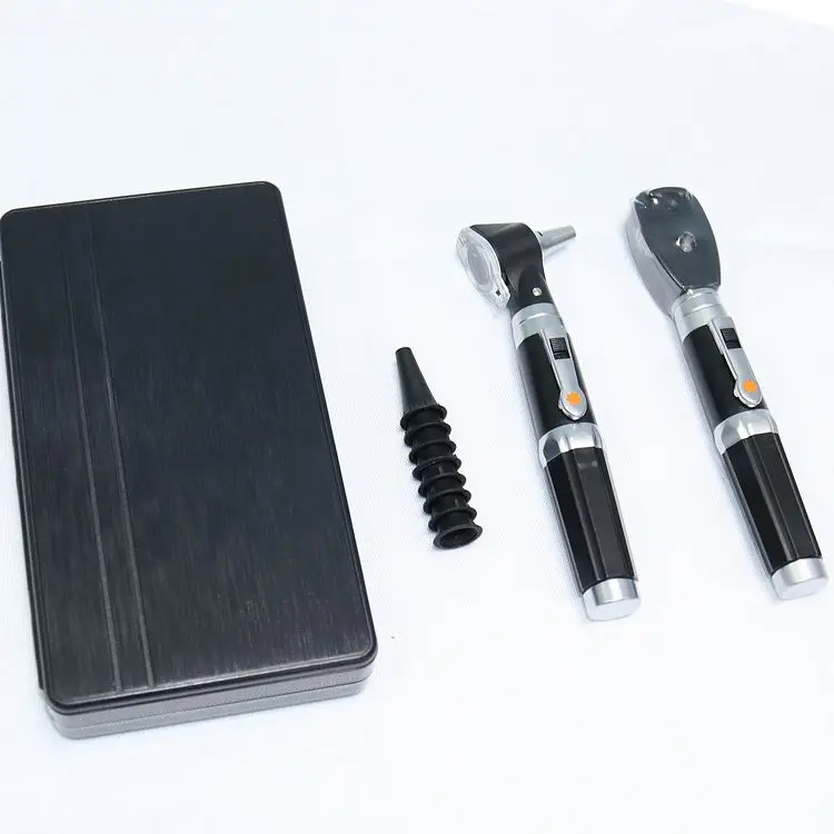 Professional Otoscope Diagnostic Kit With 8 Tips Medical Home Doctor Ent Ear Care Endoscope Led Portable Otoscope Ear Cleaner