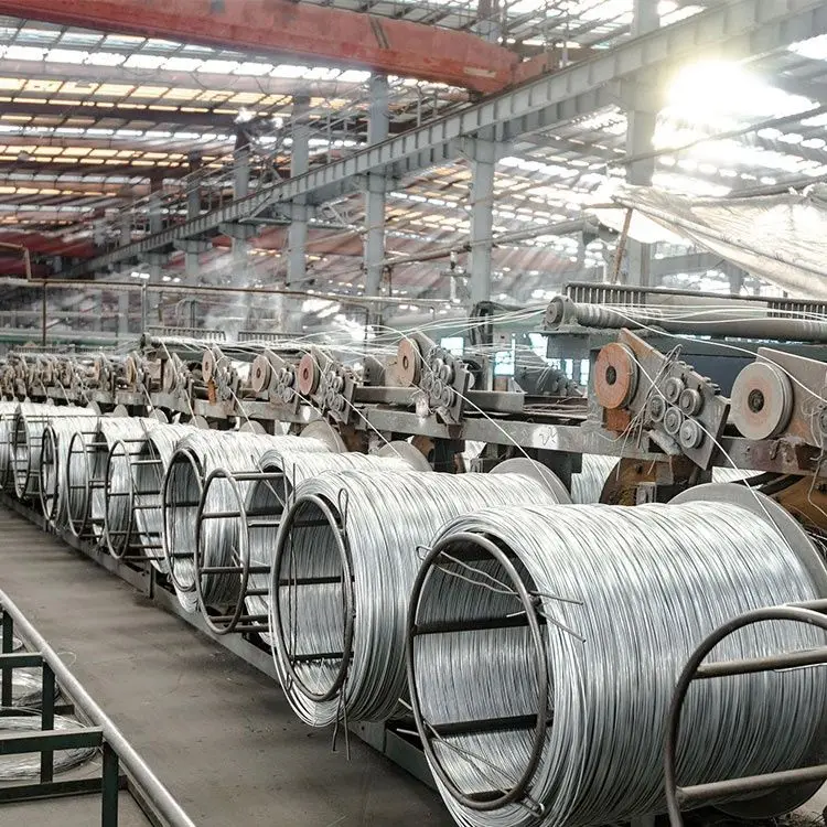 Factory Direct Supply Sae 1004 1006 1008 1022A  Electrogalvanizing hot dipped galvanized iron wire