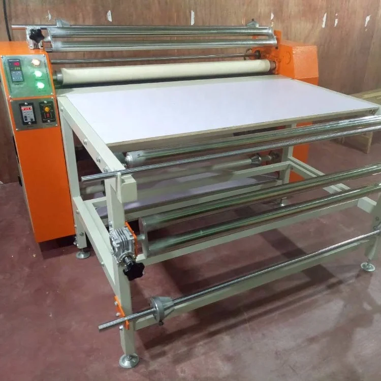 Roller Oil Drum Heating Sublimation Printing Machine Roll to Roll Heat Press/Heat Transfer Machine for Garment/Textile Printing
