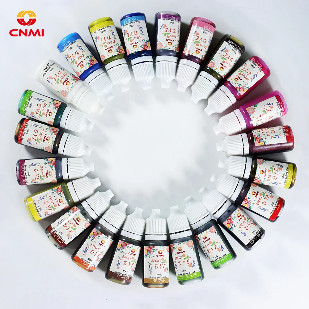 CNMI Candle Dye Liquid Transparent Resin Color Dye for Epoxy Resin Art Craft