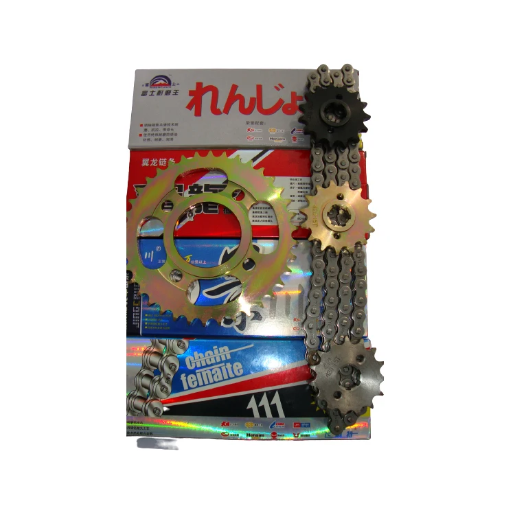 Factory Wholesale DID Chain Sprocket CD70 Motorcycle Chain and Sprocket Kits for Pakistan