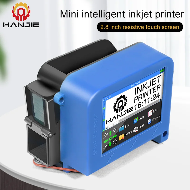 Batch coding machine handheld inkjet printer mini portable label printer for small business