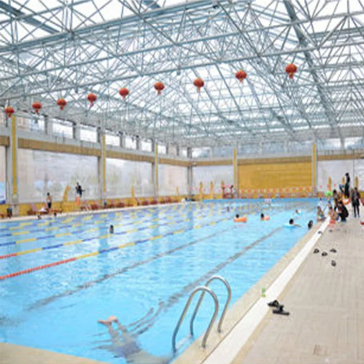 SAFS Modern Designs and Customized Solutions Quick Installation of High Quality Steel Structure Swimming Pool Waterpark Roofs