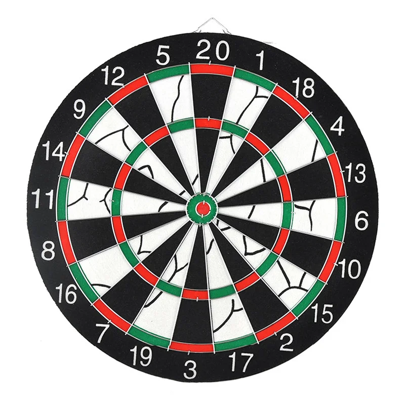 Cheap Price 17 Inch Kids Playing Target Shooting Dart Board With Sisal Custom Dart Board