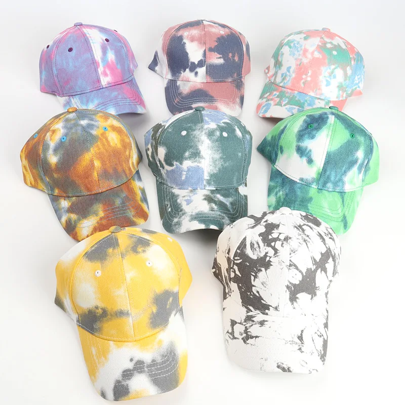 New Arrivals Gradual Color Baseball Cap Men And Women Street Color Cap Spring Summer Sun Shade Hats