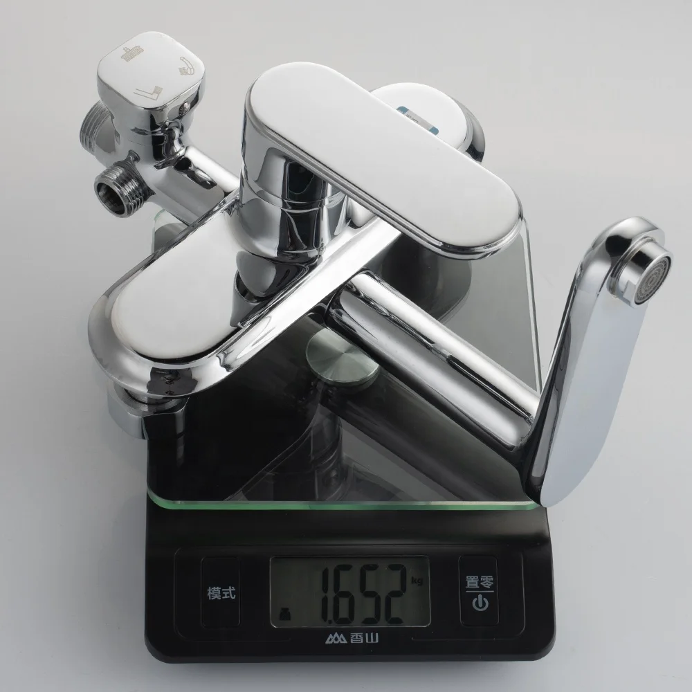 TB-5004 Tengbo round top head rainfall shower set