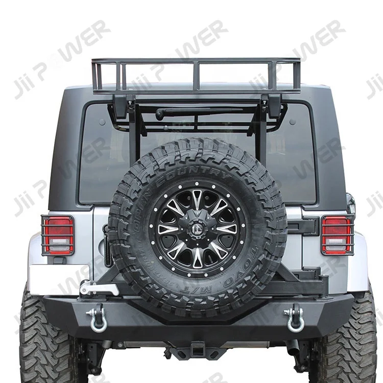 
Rear door cargo basket for Jeep Wrangler JK 