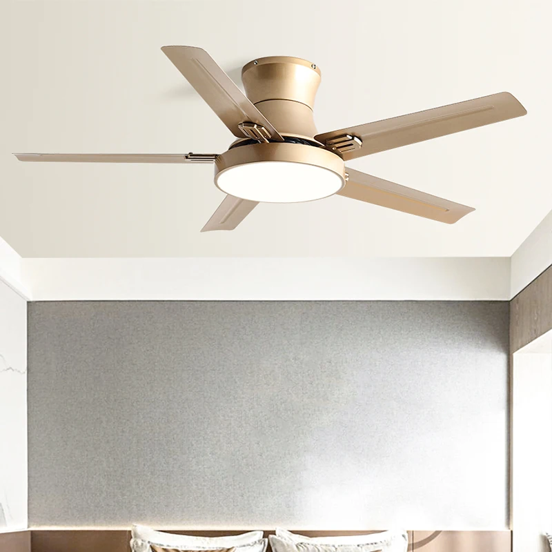 Household 5 plywood blades ventiladores de techo dc bldc remote control chandelier 56 inch led ceiling fans