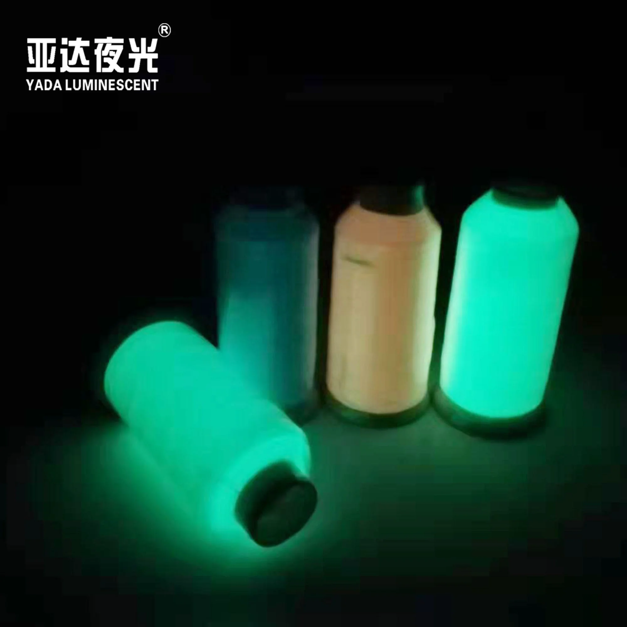 
luminescent yarn,glow fibre,glow in the dark fibre 