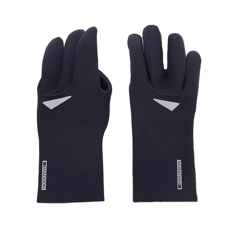 wholesale 5MM warm hand protective winter swimming non-slip, cold and thorn fishing Guantes de buceo diving gloves neoprene