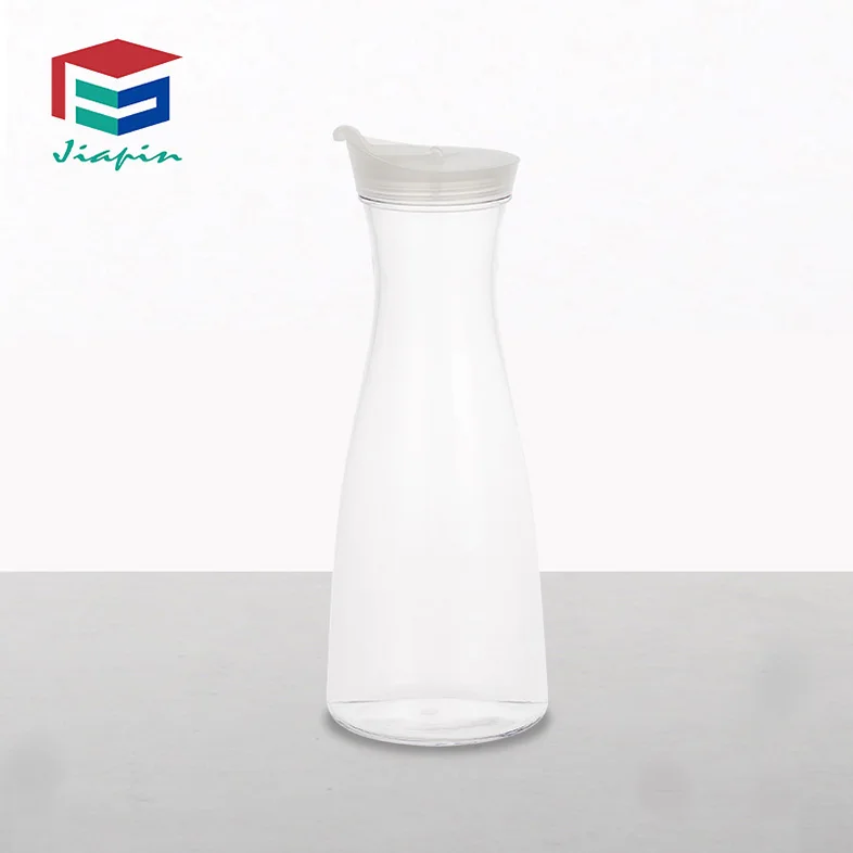 
Unbreakable Plastic Polycarbonate juice pitcher jar with lid decanter 