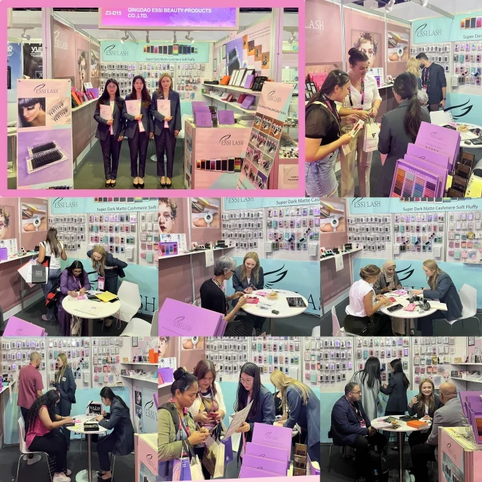 pesta as korea pbt lash tray matte mink lash extensions trays cashmere/silk eyelashes extensions lashes