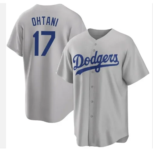 2024 New Stitched Los Angeles Baseball Jersey OHTANI 17 With All Logo For Men