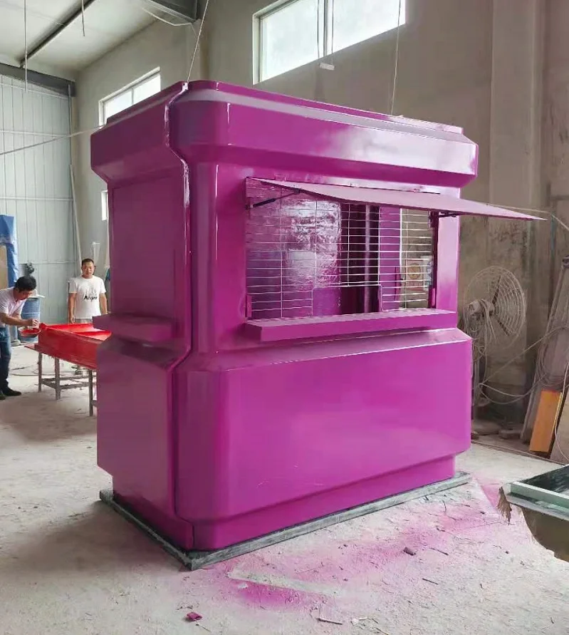 Уличный съемный киоск из стекловолокна для уличных магазинов