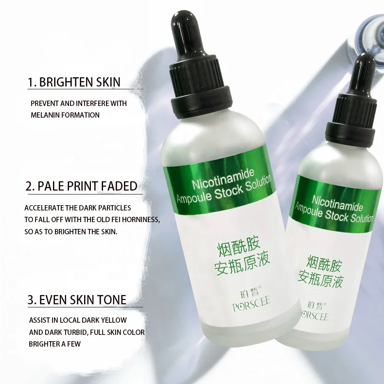 Most Popular 21days Hyaluronic Acid Nicotinamide Face Ampoule Anti aging Face Serum