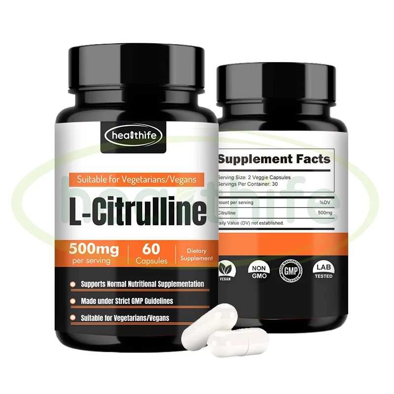 Healthife High Quality OEM ODM Factory Outlet L-citrulline Capsule