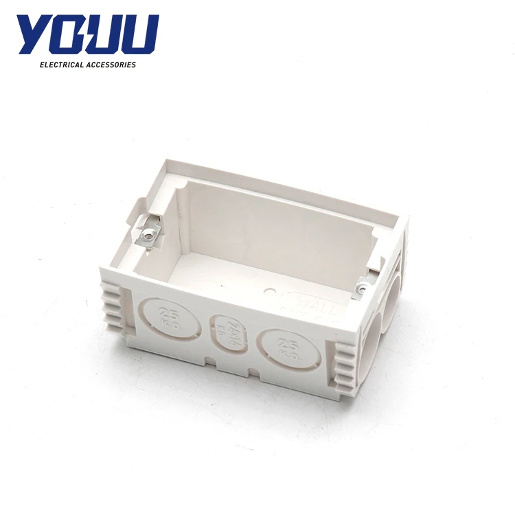 YOUU Australia Standard Mounting Accessories Power Outlet Bracket Plastic Universal Type Recessed Box