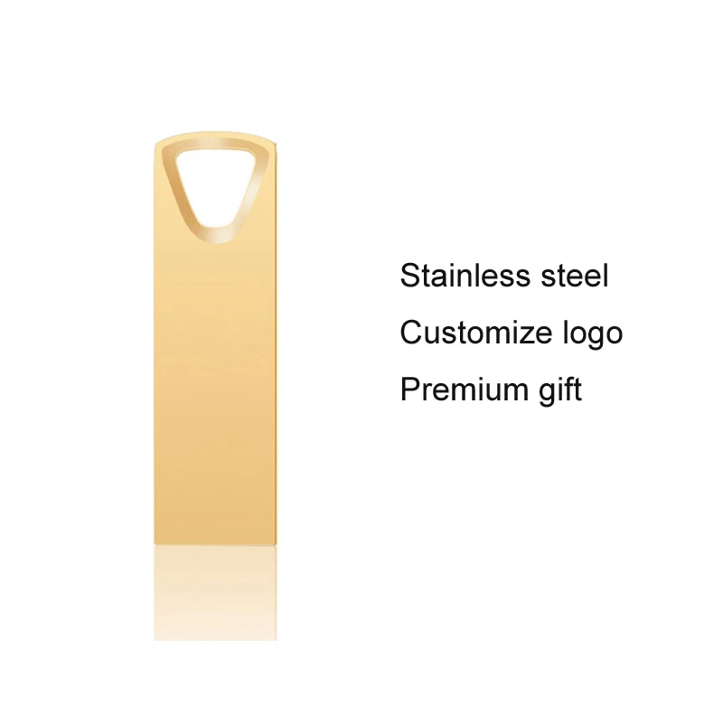 Promotional gift customized laser etching logo 2.0 3.0 4gb 8gb 16gb 32gb 64gb 128gb usb stick key tri angle hole usb flash drive