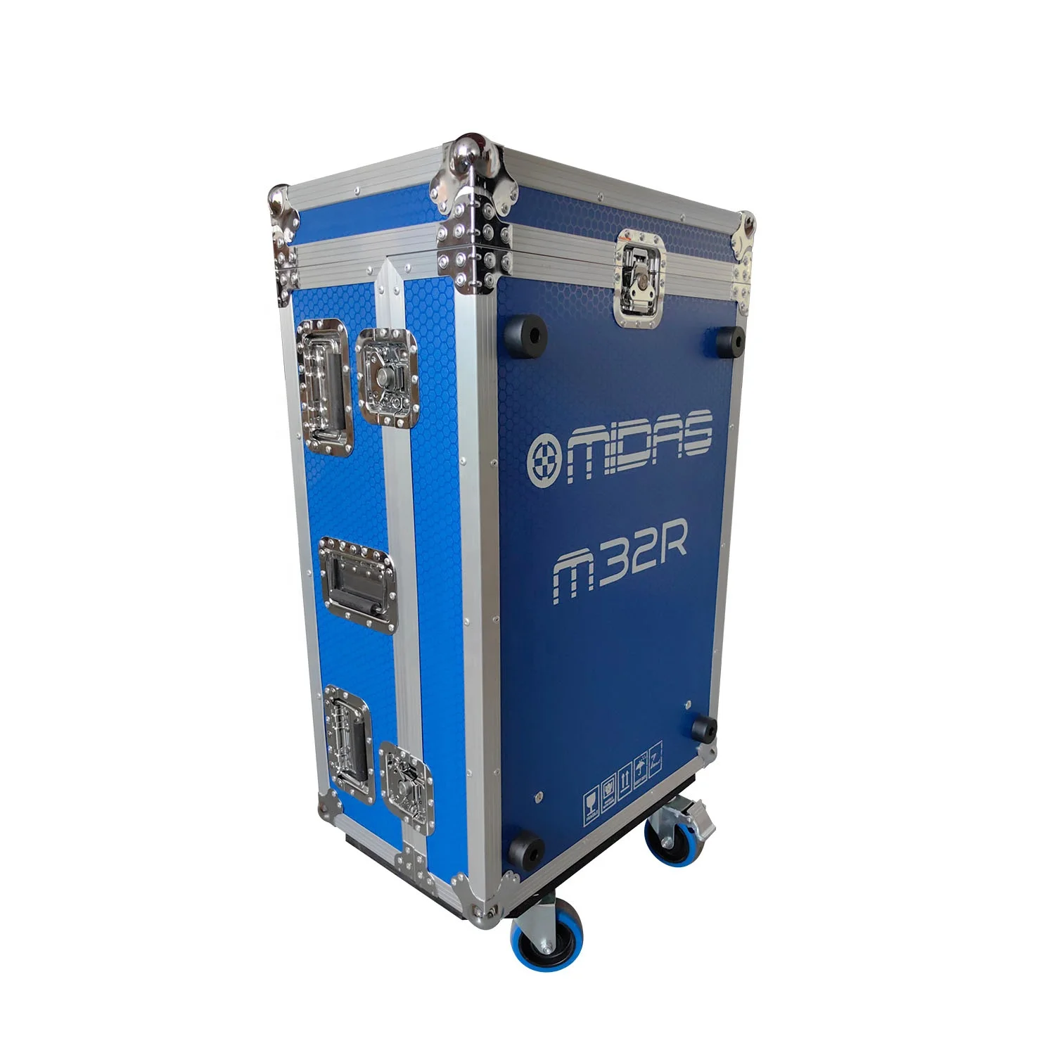 Customized Midas M32R Live Digital Mixer Flight Case Normal Version With Wheels Pa System Performance Portable Flight Case