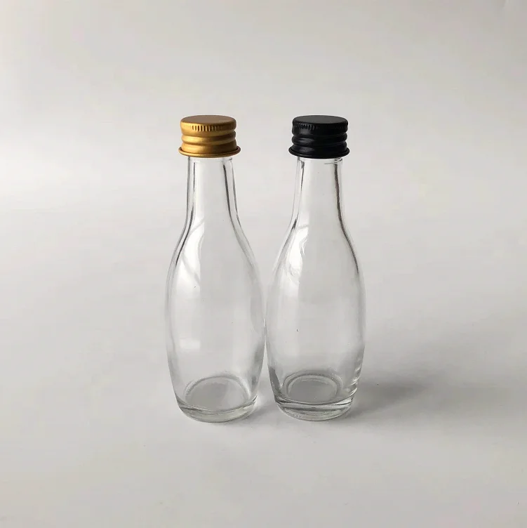 25ml 30ml Mini liquor glass bottle for vodka tequila rum whisky liquor spirit glass bottle