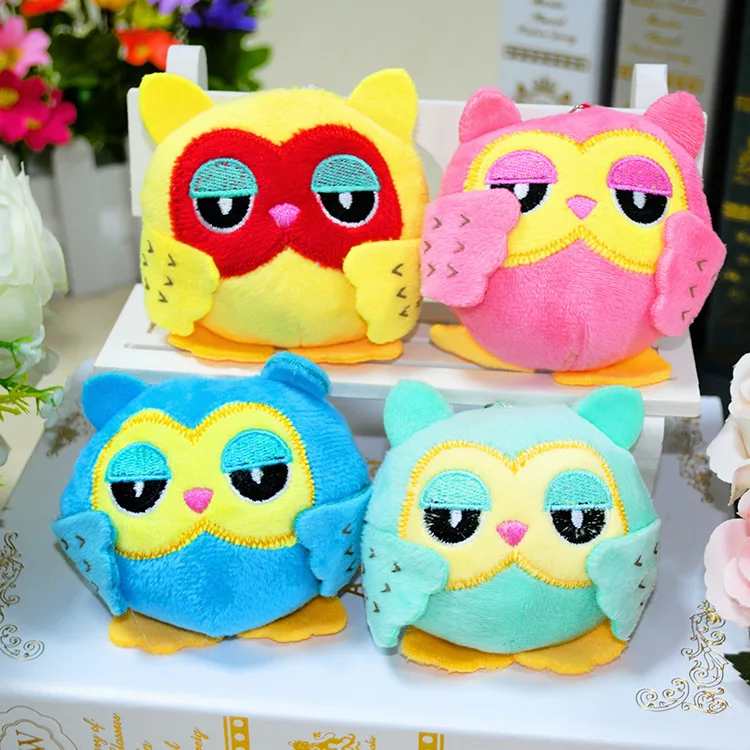 9cm crane machine Plush toys claw machine doll Wedding plush stuffed animal toys for crane machine