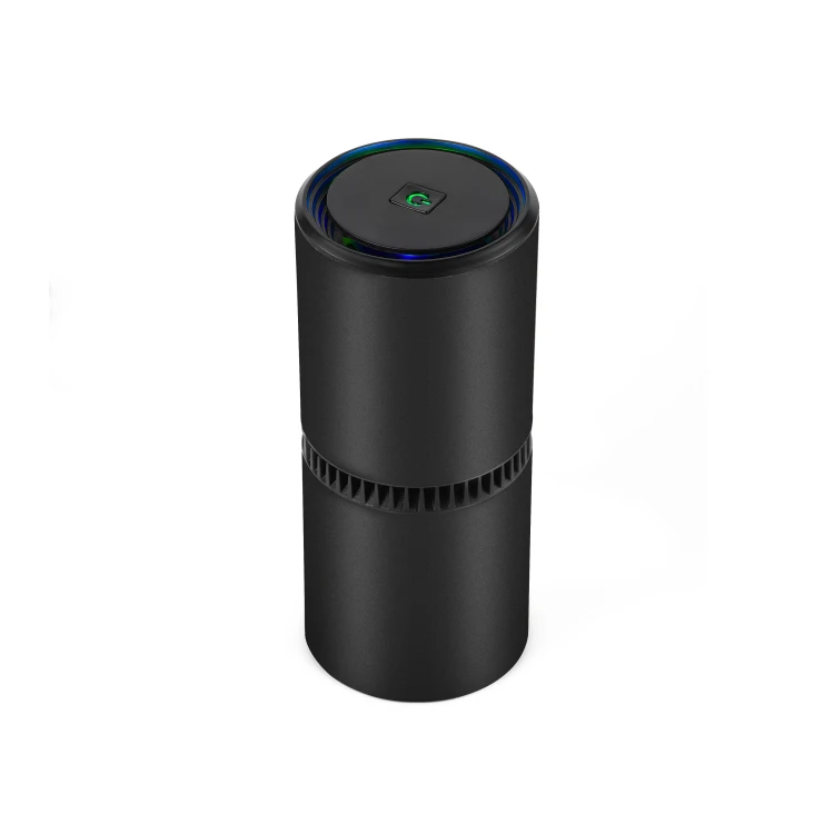 12v small mini ionizer  filter  negative ion  car air purifier 3 in1