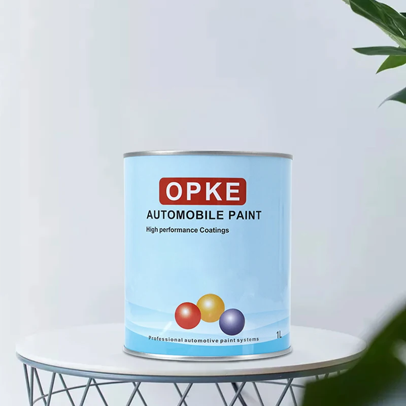 Car Paint OPKE 1K Transparent brilliant red KS-137 1L*12 High practicality Factory Supply Wholesale Price