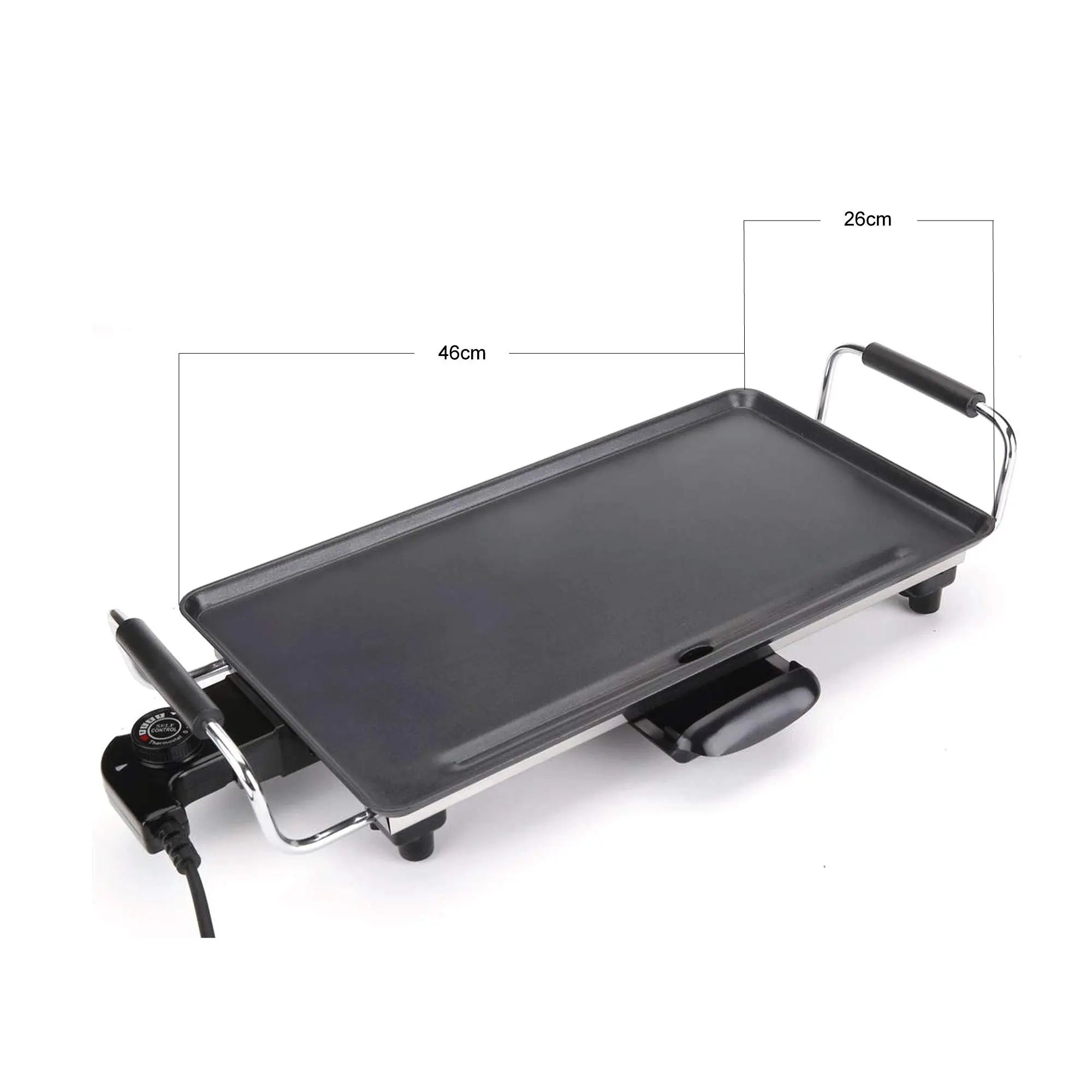 Electric Portable Bbq Grills Pan Barbecue for Both Outdoor and Indoor Use