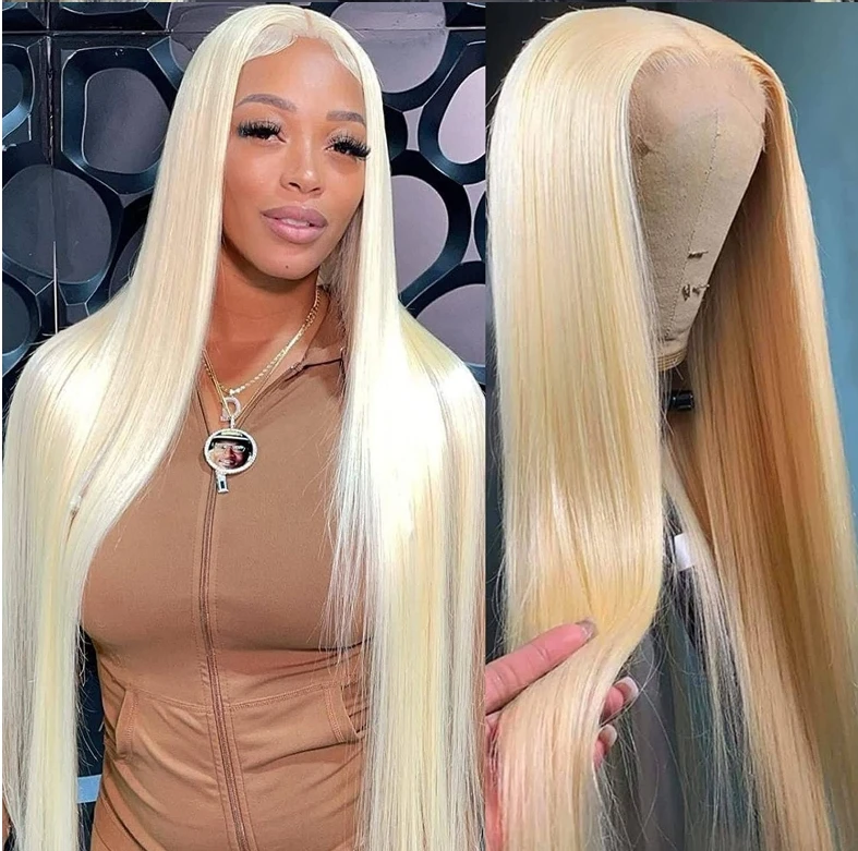13*4 headgear 613 color front lace can be customized real person wig manufacturer straight hair wigs for black women