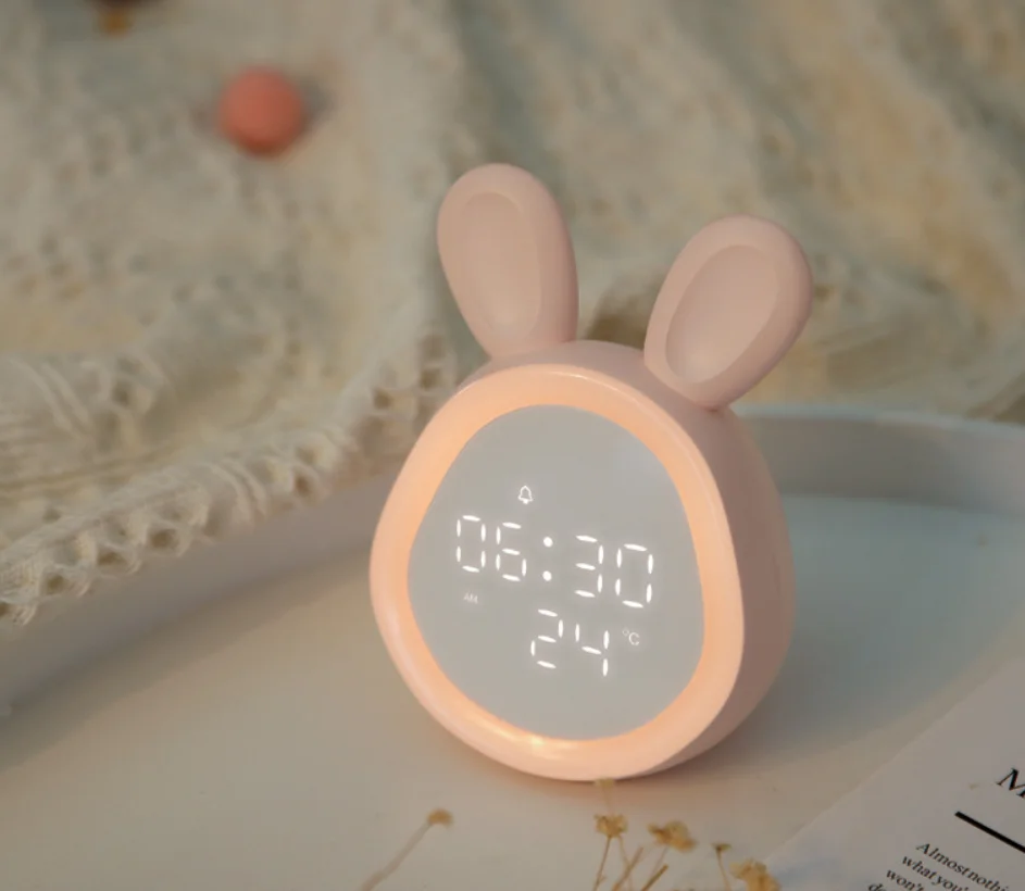 Прекрасный Датчик Декоративного кролика будильник